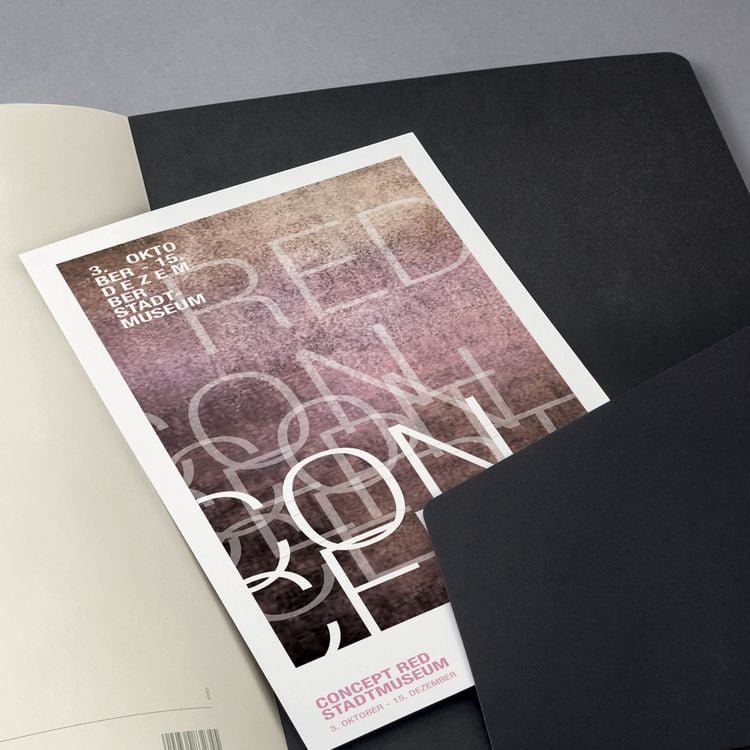 Produktbild: SIGEL CO864 Notizheft Conceptum, ca. A6, kariert, schwarz
