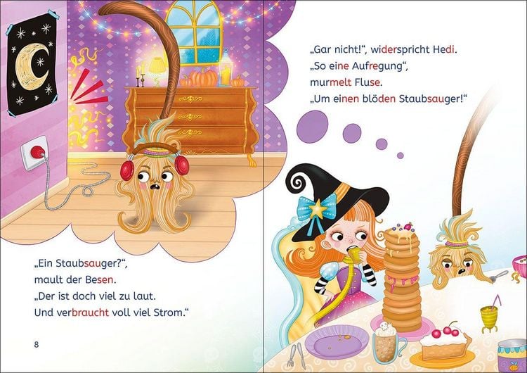 Produktbild: Lesel&ouml;wen 1. Klasse - Der beleidigte Hexenbesen