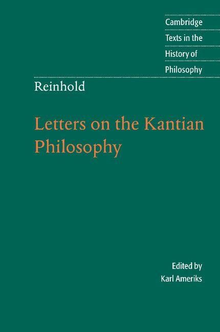 Produktbild: Letters on the Kantian Philosophy