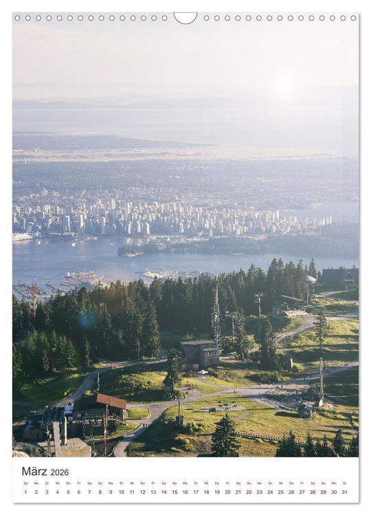 Produktbild: Kanada - Das wundersch&ouml;ne Land im Norden. (Wandkalender 2026 DIN A3 hoch), CALVENDO Monatskalender
