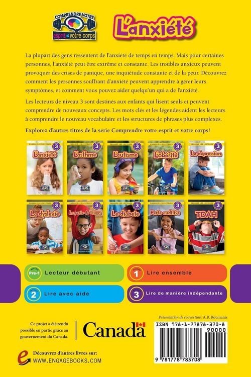 Produktbild: L'anxi&eacute;t&eacute;