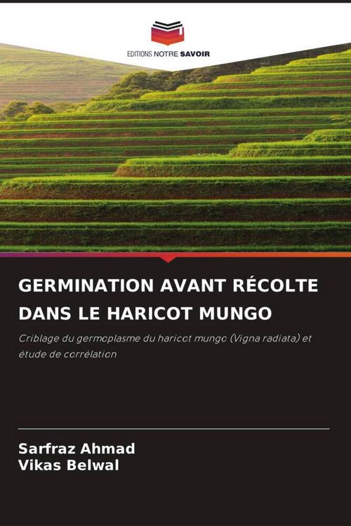 Produktbild: Germination Avant R&eacute;colte Dans Le Haricot Mungo
