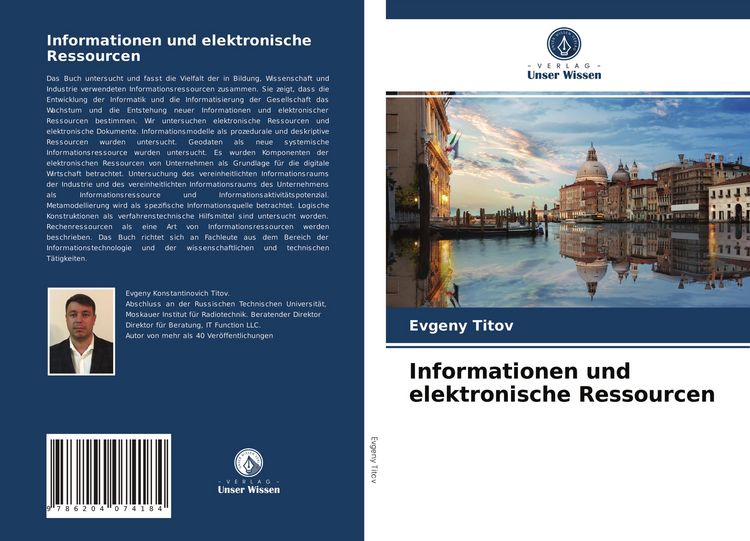 Produktbild: Informationen und elektronische Ressourcen