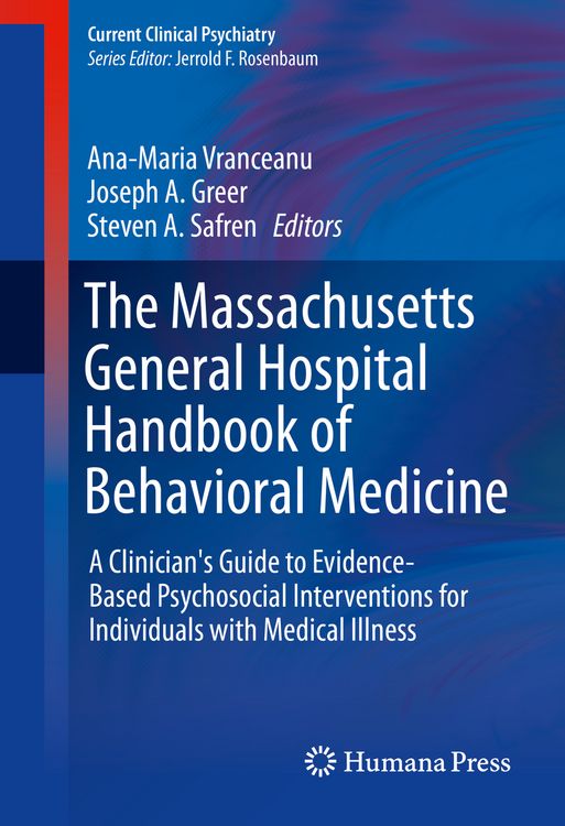 Produktbild: The Massachusetts General Hospital Handbook of Behavioral Medicine
