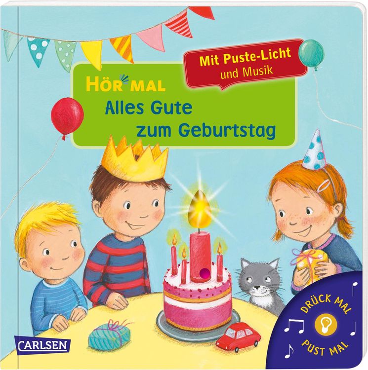 Produktbild: Hör mal (Soundbuch): Mach mit - Pust aus: Alles Gute zum Geburtstag