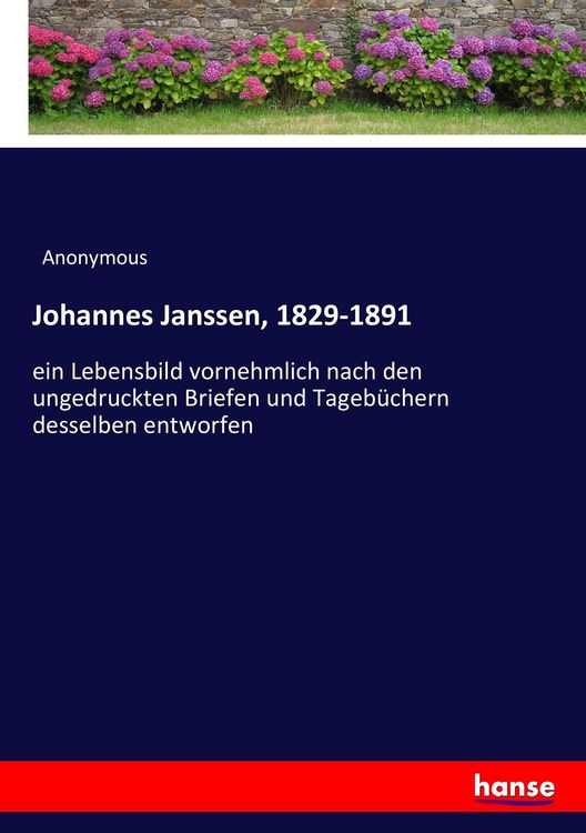 Produktbild: Johannes Janssen, 1829-1891
