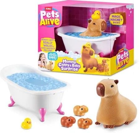 Produktbild: ZURU Pets Alive - Mommy Cappy & Baby Surprise
