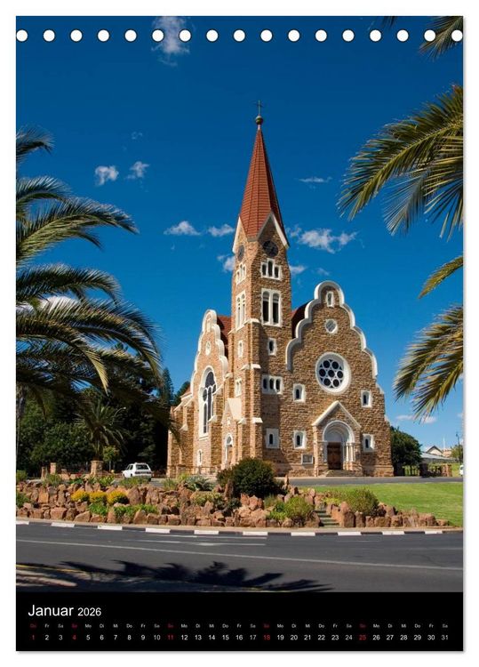 Produktbild: Faszination Namibia (Tischkalender 2026 DIN A5 hoch), CALVENDO Monatskalender