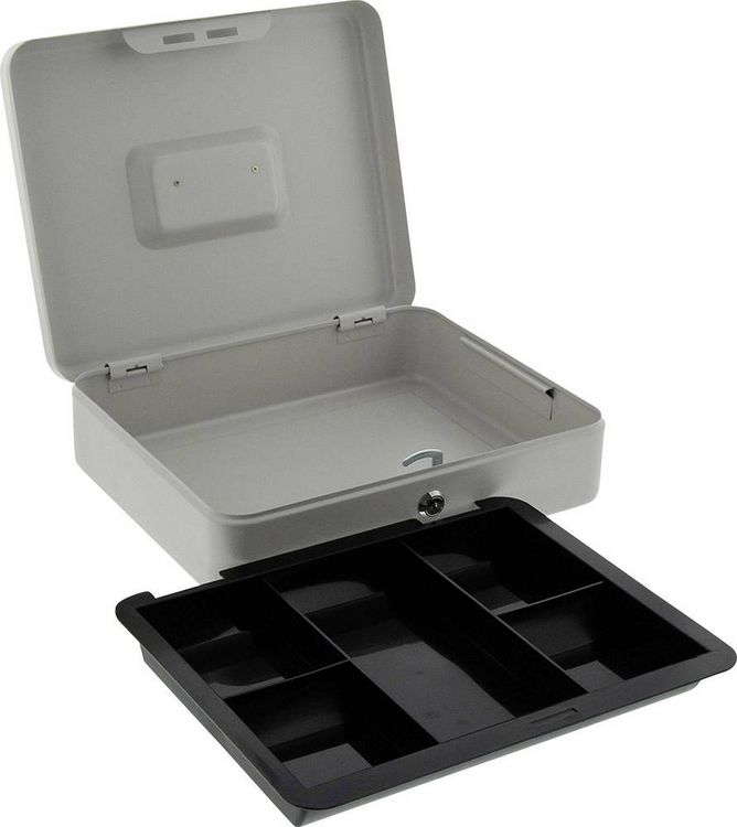 Produktbild: Burg W&auml;chter 10710 Geldkassette (B x H x T) 300 x 90 x 240mm Hellgrau