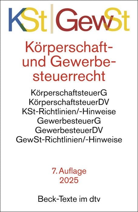 Bild vom Artikel Körperschaftsteuerrecht / Gewerbesteuerrecht vom Autor 