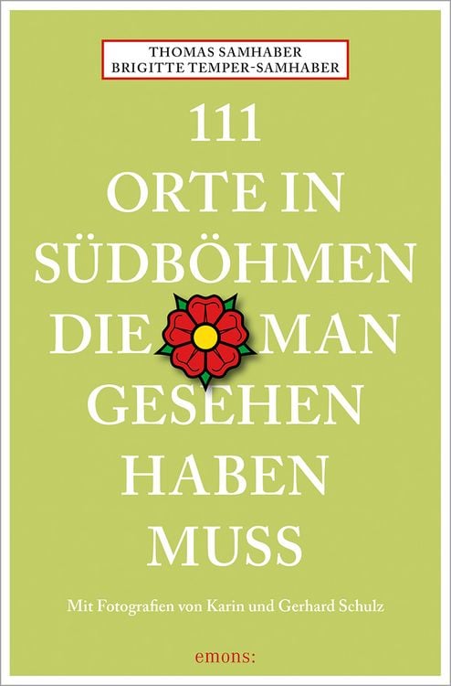 Produktbild: 111 Orte in Südböhmen, die man gesehen haben muss