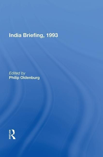 Produktbild: Oldenburg, P: India Briefing, 1993