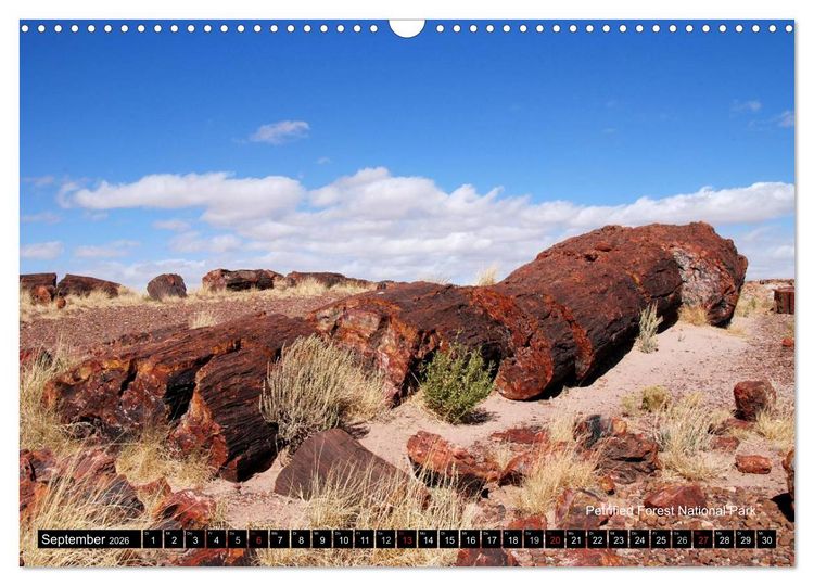 Produktbild: USA - Naturlandschaften des Wilden Westens (Wandkalender 2026 DIN A3 quer), CALVENDO Monatskalender