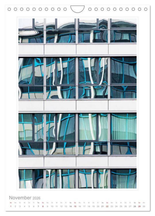 Produktbild: Spiegelungen in der Architektur (Wandkalender 2026 DIN A4 hoch), CALVENDO Monatskalender