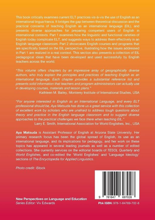 Produktbild: Principles and Practices of Teaching English as an International Language