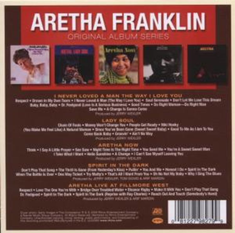 Produktbild: Franklin, A: Original Album Series