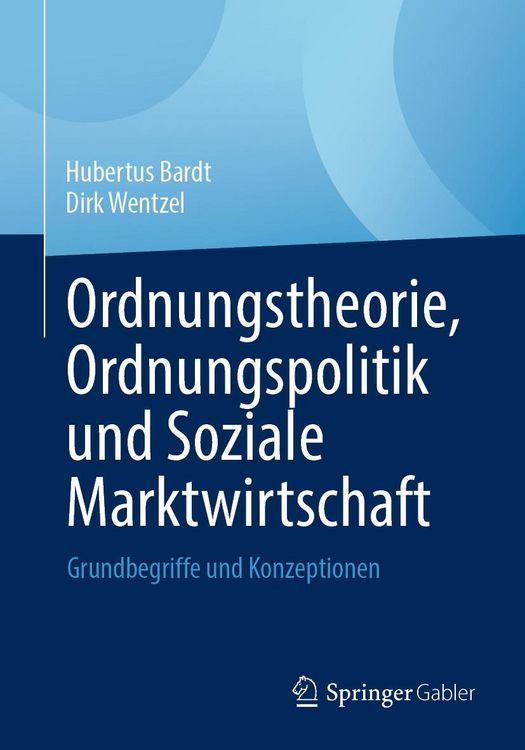 Produktbild: Ordnungstheorie, Ordnungspolitik und Soziale Marktwirtschaft