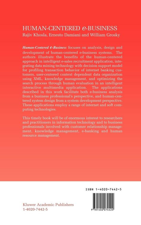 Produktbild: Human-Centered e-Business