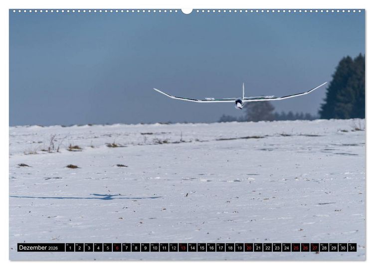 Produktbild: Modellflugkalender 2026 (Wandkalender 2026 DIN A2 quer), CALVENDO Monatskalender