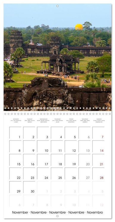 Produktbild: ANGKOR, TEMPLE IN THE JUNGLE (Wall Calendar 2027 12 &times; 12 Inch) CALVENDO 12 Month Wall Calendar