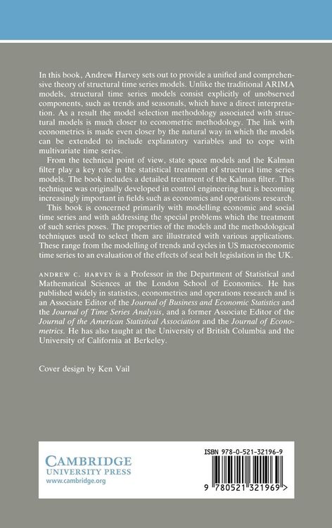 Produktbild: Forecasting, Structural Time Series Models & the Kalman Filter