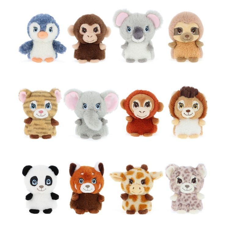 Produktbild: Pl&uuml;sch Keeleco Adoptable World Mini 10cm 12fach sortiert
