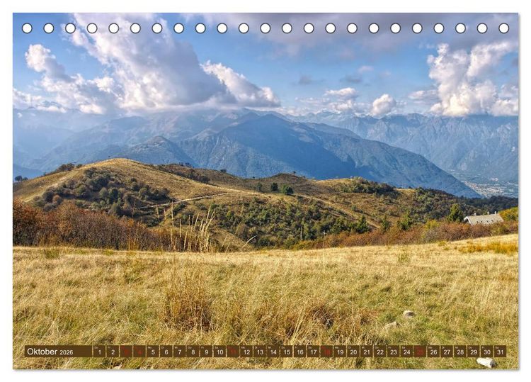 Produktbild: Lago Maggiore - Bezaubernde Orte am Westufer (Tischkalender 2026 DIN A5 quer), CALVENDO Monatskalender