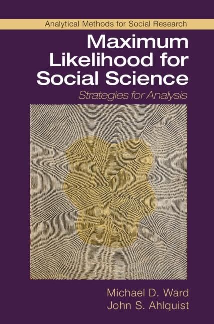 Produktbild: Maximum Likelihood for Social Science