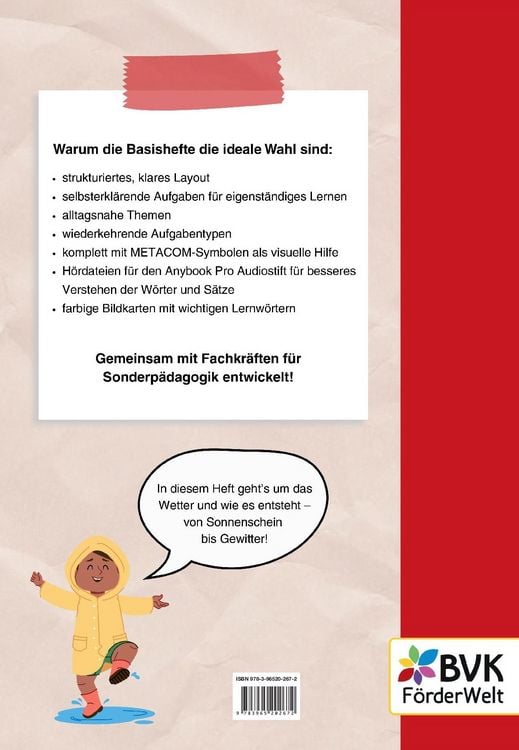 Produktbild: Basisheft Wetter