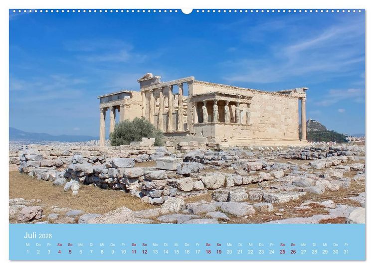 Produktbild: Geliebtes Athen (Wandkalender 2026 DIN A2 quer), CALVENDO Monatskalender
