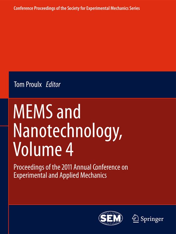 Produktbild: MEMS and Nanotechnology, Volume 4
