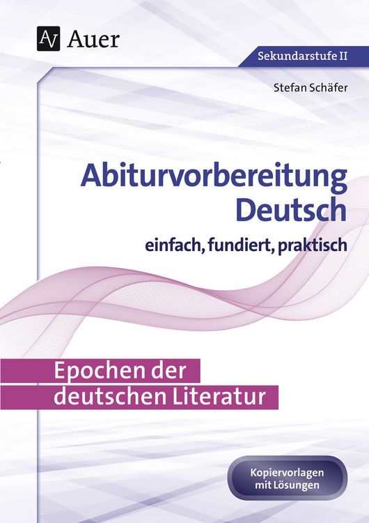 Produktbild: Epochen der deutschen Literatur