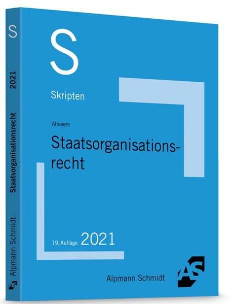 Produktbild: Skript Staatsorganisationsrecht