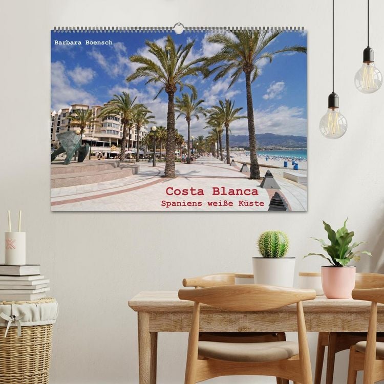 Produktbild: Costa Blanca - Spaniens wei&szlig;e K&uuml;ste (Wandkalender 2026 DIN A2 quer), CALVENDO Monatskalender