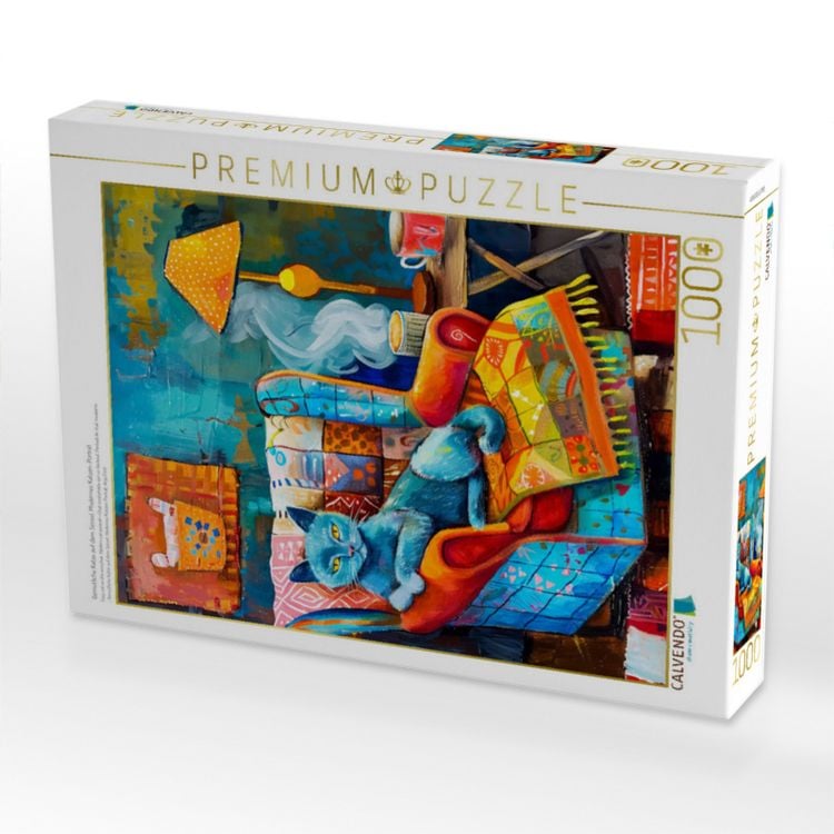 CALVENDO Puzzle „Britisch Kurzhaar Katze“ – 1000 Teile, 64x48 Cm, Premium-Qualität Aus Europa