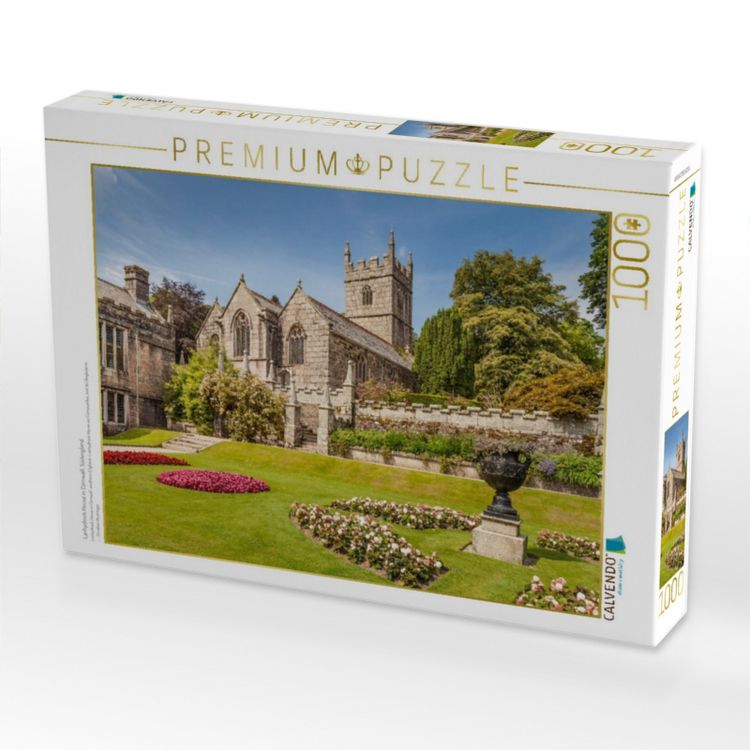 Produktbild: CALVENDO Puzzle Lanhydrock House in Cornwall, S&uuml;dengland | 1000 Teile Lege-Gr&ouml;&szlig;e 64x48cm Foto-Puzzle f&uuml;r gl&uuml;ckliche Stunden