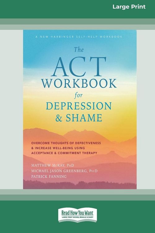 Produktbild: The ACT Workbook for Depression and Shame