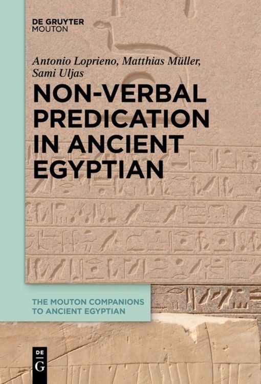 Produktbild: Non-Verbal Predication in Ancient Egyptian