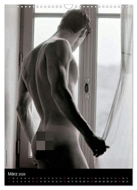 Produktbild: Clair-Obscur M&auml;nner 2026 (Wandkalender 2026 DIN A3 hoch), CALVENDO Monatskalender