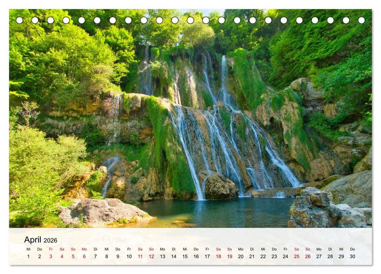 Produktbild: Frankreichs Natursch&ouml;nheiten (Tischkalender 2026 DIN A5 quer), CALVENDO Monatskalender