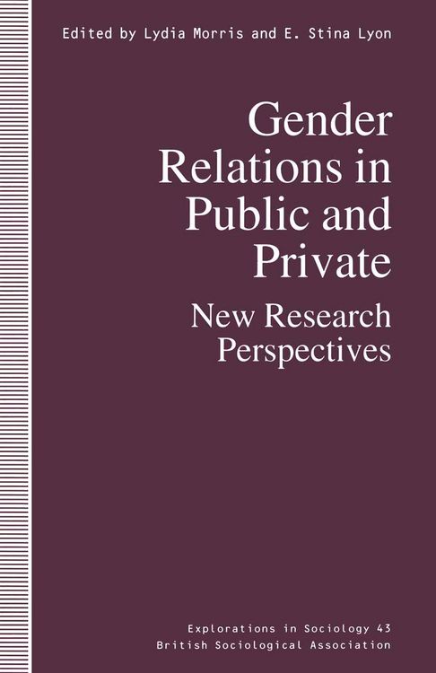 Produktbild: Gender Relations in Public and Private