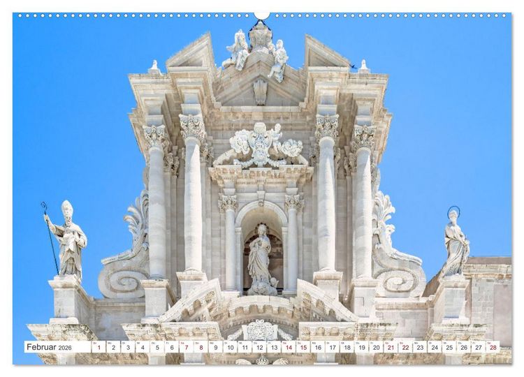 Produktbild: Sizilien - Sp&auml;tbarocke Pracht im Val di Noto (Wandkalender 2026 DIN A2 quer), CALVENDO Monatskalender