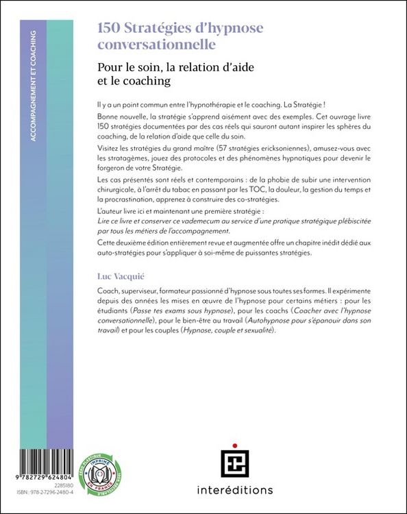 Produktbild: 150 strat&eacute;gies d'hypnose conversationnelle