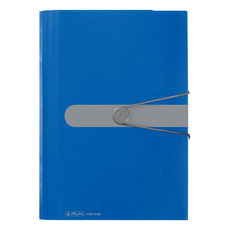 Produktbild: Herlitz F&auml;chermappe A4 PP 12 F&auml;cher, Blau