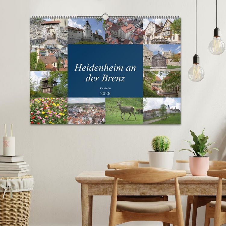 Produktbild: Heidenheim an der Brenz (Wandkalender 2026 DIN A2 quer), CALVENDO Monatskalender