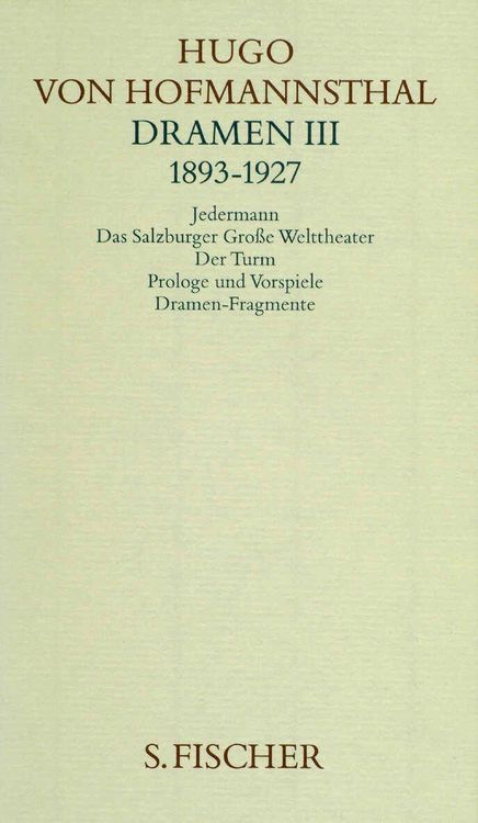Produktbild: Dramen III. 1893-1927