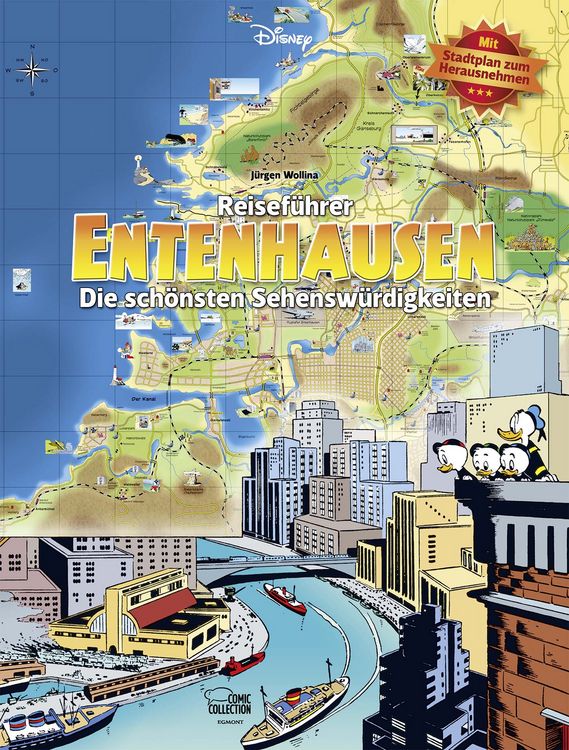 Produktbild: Reisef&uuml;hrer Entenhausen - Die sch&ouml;nsten Sehensw&uuml;rdigkeiten