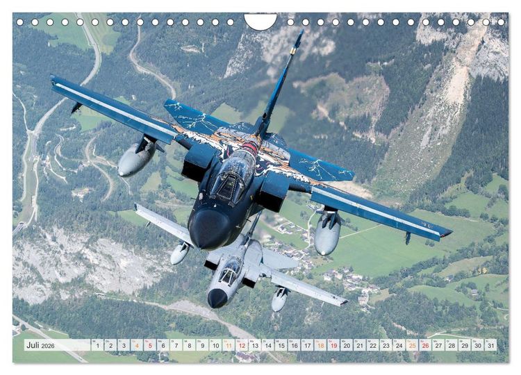 Produktbild: Panavia Tornado - The Multirole Fighter (Wandkalender 2026 DIN A4 quer), CALVENDO Monatskalender