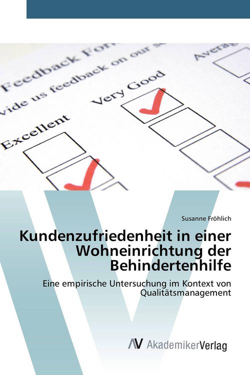 Produktbild: Kundenzufriedenheit in einer Wohneinrichtung der Behindertenhilfe