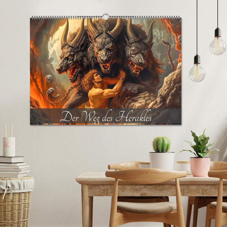 Produktbild: Der Weg des Herakles (Wandkalender 2027 DIN A2 quer), CALVENDO Monatskalender